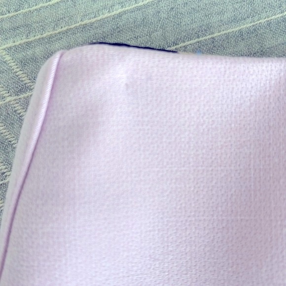 WHBM Double Texture Pencil Skirt Lilac Pink 00P - Picture 10 of 11